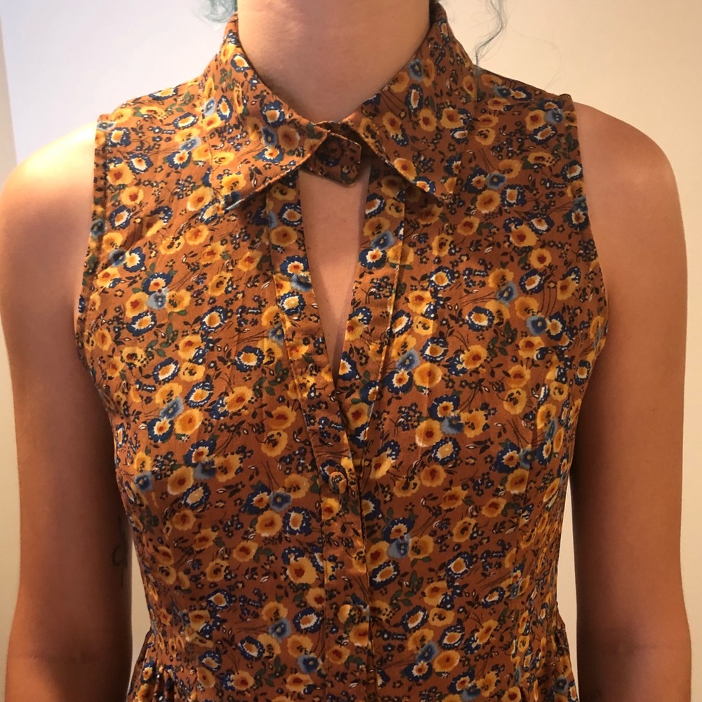 Vintage vibes floral dress